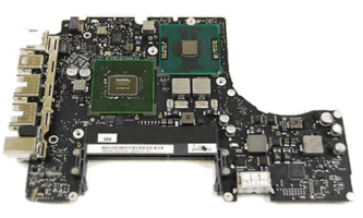 южный и северный мост на плате ноутбука