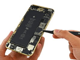 Замена микросхемы памяти (Nand) на iPhone 5, 5s, 6, 6plus
